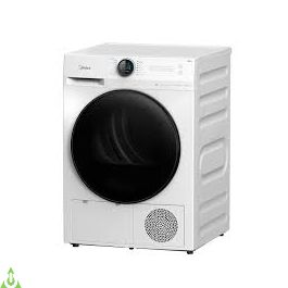 Midea 9KG Heat Pump Tumble Dryer in White, RPK