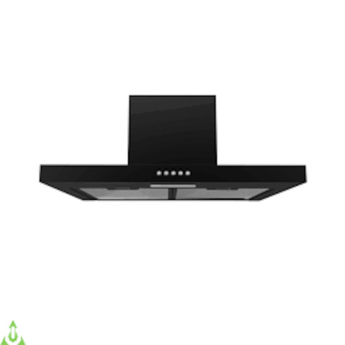 Midea 60cm T-Shape Rangehood Black