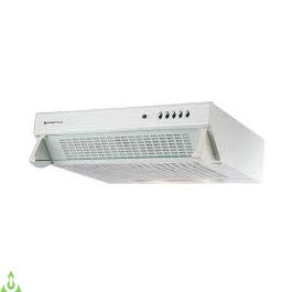 Parmco 600mm Glass Front Caprice Rangehood, White, 7 Year Warranty