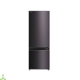 Toshiba 325L Bottom Mount Fridge Freezer Morandi Grey