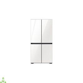 Samsung Bespoke French Door Refrigerator With White Cotta Panels