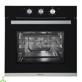 Parmco 600mm 80 Litre Oven, 5 Function, Black