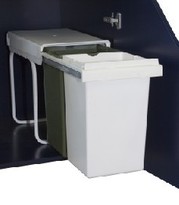 Products: Twin pull-out kitchen rubbish bins