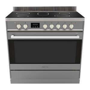 Freestanding Stove, 900mm Stainless Ceramic FS900SC