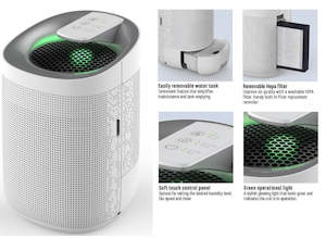 SHEFFIELD 2 in 1 Dehumidifier with air Purification PLA1552