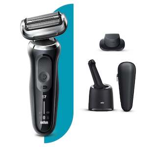 Braun Series 7 70-N7200cc wet and dry shaver with cleaning station and EasyClick…