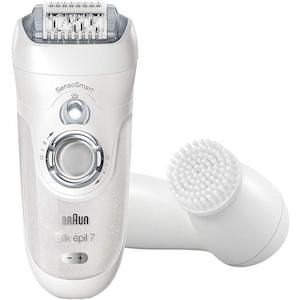 Silk-épil 7 SensoSmart Wet & Dry Epilator & Facial Cleansing Brush