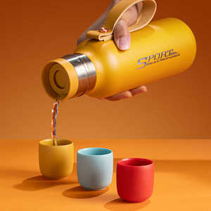 Household appliance: 500ML Portable Leak-proof Vacuum Flask 316 Stainless Steel Outdoor Coffee Tea insulation Cup