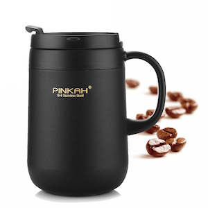 460ML vacuum insulated stainless steel double wall coffee mug with handle