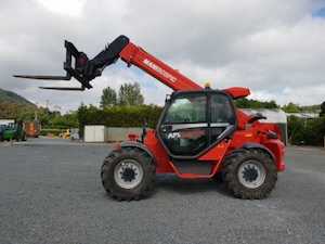 Plant and equipment hiring or leasing without operator: Manitou Telehandlers