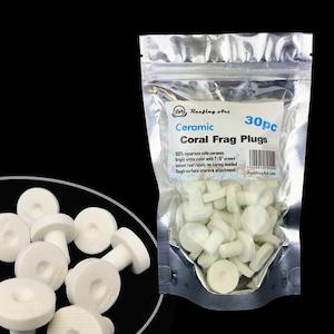 Marine Light And Equipment: REEFING ART CERAMIC CORAL FRAG PLUGS