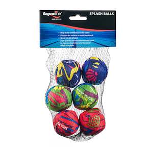 Aqualine Splash Balls Pool Toy (6 pack)