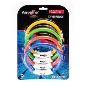 Aqualine Dive Rings Pool Toy (4 Pack)