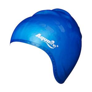 Aqualine Elite Long Hair Adult Silicone Swim Cap