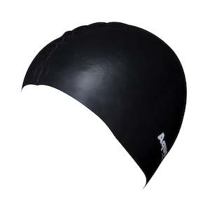 Swim Caps: Aqualine Silicone Adult Swim Cap