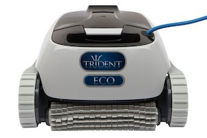 Swimming pool construction - concrete or fibre glass - below ground: Trident ECO robotic pool cleaner