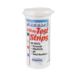 Poppit Peroxsil Test Strips 50pk