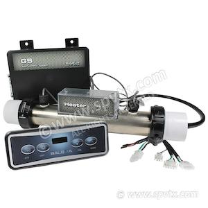 Balboa Retrofit Gs Gl Packs: (Pack 1.2) Balboa GS100 2.0kW with VL401 touch pad - 1 pump no air