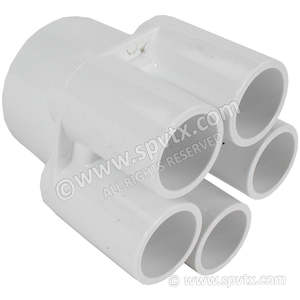 Manifolds And Manifold Wye: 2 inch 5 port 3-quarter inch Socket Water Manifold