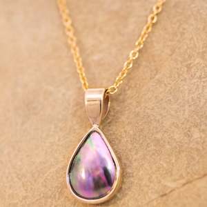 Bespoke Jewellery: Pearl Tui Teardrop Necklace