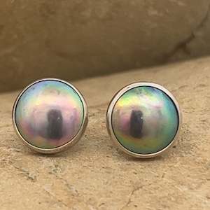 Pearl Stud Earrings - High Grade STG