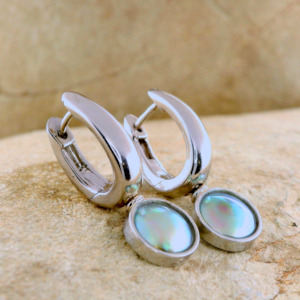 Pearl Torea Earrings - Oval