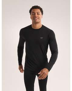 Mens: Rho Merino Wool Crew Neck LS Men's