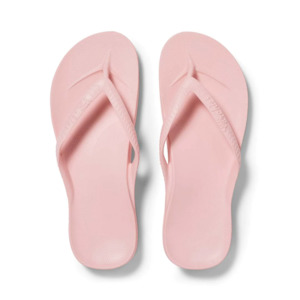 Footwear: Arch Support Jandals - Classic - Pink