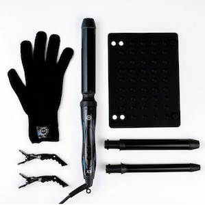 H2D - X3 Professional Curling Wand Black