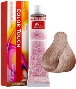 Wella Colour Touch - 9/75  Very Light Blonde Brown Mahogany 60g