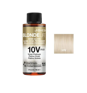 Colouring: Joico - Blonde Life Demi Gloss 10V Violet Platinum 60ml