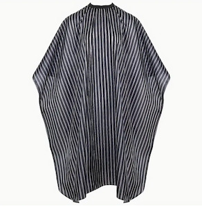 Stripe Barber Cape