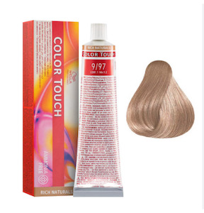 Wella Colour Touch - 9/97 Very Light Blonde Cendre Brown 60ml