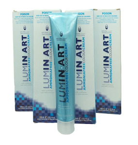 Luminart Ammonia Free - 8/43 Light Copper Gold Blonde (Discontinued)