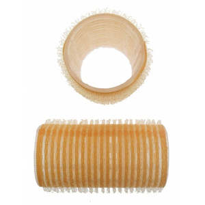 Yellow 32mm Velcro Rollers 12pk