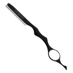 Scissors Thinners: Professional Steel Texturizing Razor - Black