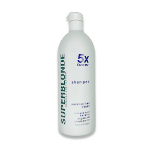 Super Blonde - 5x Toner Shampoo 1000ml