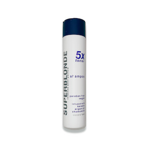 Super Blonde - 5x Toner Shampoo 300ml