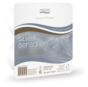 All Beauty: Natural Look - Silver Sensation Hard Wax 1kg