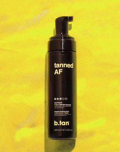 b.tan - tanned AF - self tan mousse