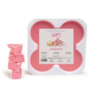 Hot Wax: Depileve - Traditonal Pink Hard Wax 1kg