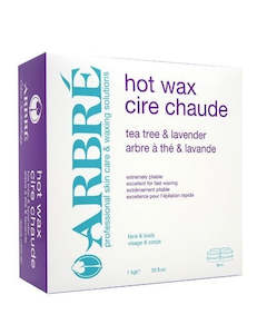 Hot Wax: Arbre - Tea Tree & Lavender Hot Wax 1kg