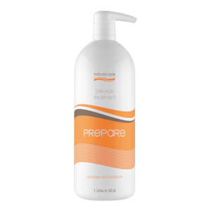 Pre Post Wax: Natural Look - Prepare Pre Wax Treatment 1000ml