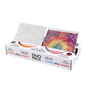 Glide - Boho Wide Pop-up Foil Duo Pack 420pc