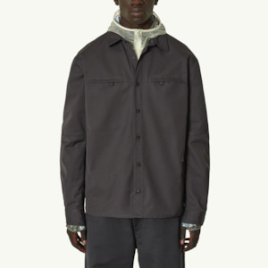 Klopman Paneling Shirt - Charcoal