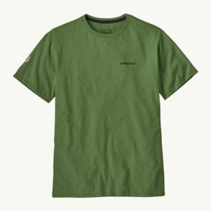 Clothing: Fitz Roy Icon Responsibili-Tee - Terrain Green