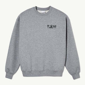 Group Logo Crewneck - Heather Grey