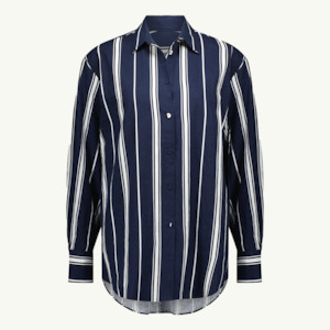 Loveshack Shirt - Navy Stripe