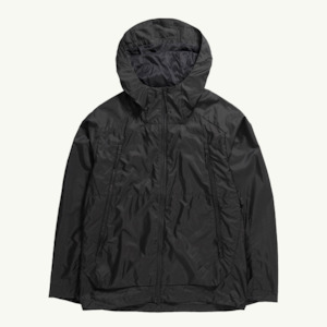 Pasmo Hooded Windbreaker Jacket - Black