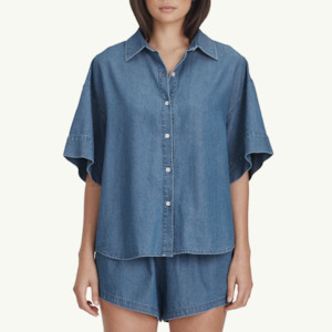 Women's Boyfriend Shirt - Chambray